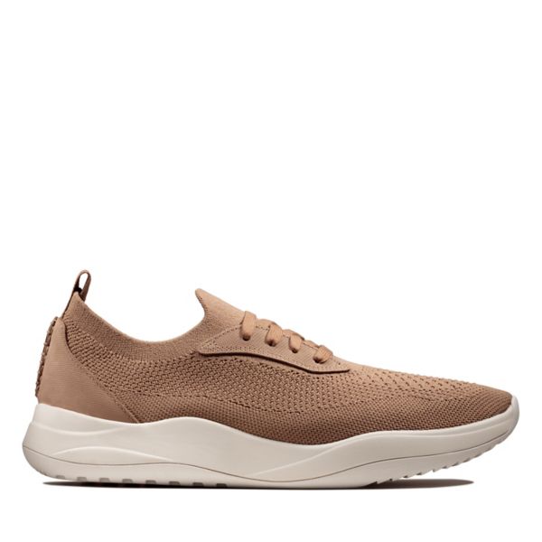 Clarks Mens Sift 92 Trainers Taupe | USA-8130672